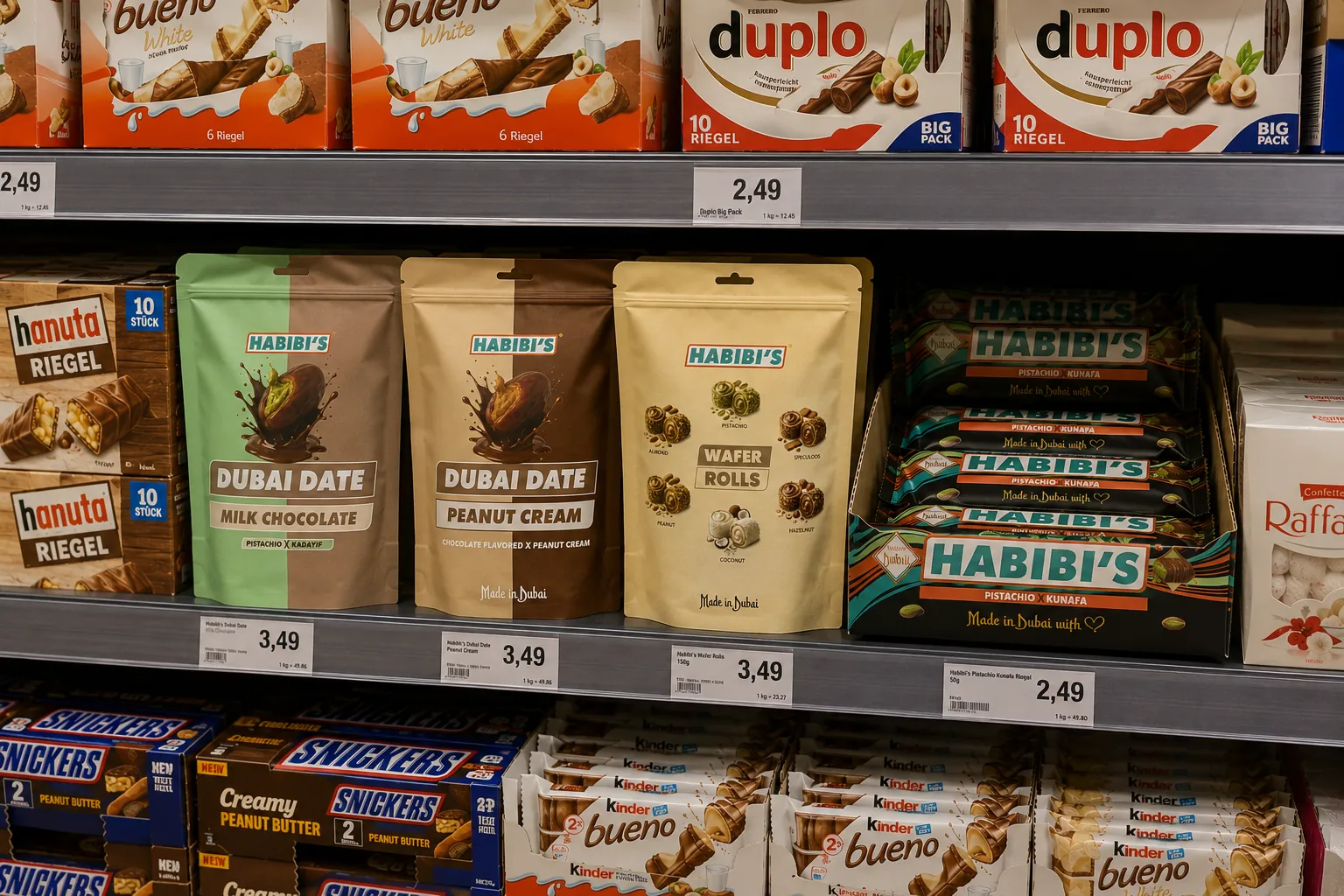 Habibi's – Premium-Süßwarenmarken